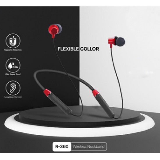 Ronin R-360 Flexible Wireless Neckband 