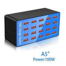 20 Port 100w Multiple Usb Charging Station For Multi Devices