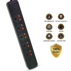 504pu Speed-x Premium Portable Power Strip 5 Socket