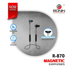 Ronin R-870 Magnetic Wireless Bluetooth Handsfree