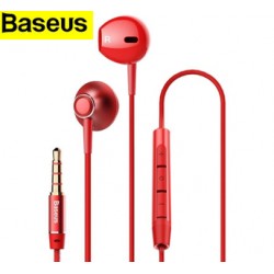 Baseus Encok H06 lateral-in ear Wire Earphone Red/White