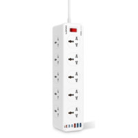 Ldnio Sc10610c 2500w Power Extension 10 Sockets 3 Usb-c Pd + 3 Usb-a Qc3.0