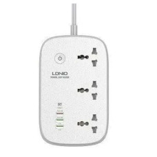 Ldnio Scw3451 2500w Wifi Smart Power Extension 3 Sockets 1 Usb-C 3 Usb-A Ldnio Scw3451 2500w Wifi Smart Power Extension 3 Sockets 1 Usb-C 3 Usb-A
