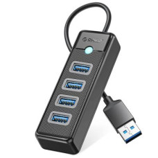 Pw4u Orico 4 Port Usb Hub 3.0 5GBPS High Speed Fast Data Transfer