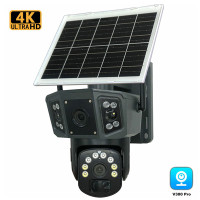 Speed-X CA-WC013 Solar Outdoor 8mp Dual Lens Camera