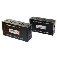 Speed-X Hdmi Range Extender Single Lan 60m