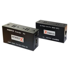 Speed-X Hdmi Range Extender Single Lan 60m