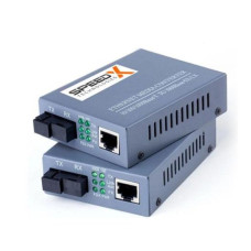 Speed-X HTB-GS-03B Netlink Gigabit Ethernet Media Converter 10/1000 Base