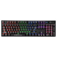 Xtrike Me Gk-980 EN Wired Mechanical 104-key Rainbow Backlighting Keyboard