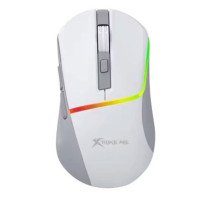 Xtrike Me Gm-322 Wired 7200 Dpi Rgb Backlight Ergonomic Design White